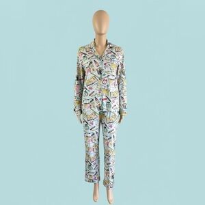 Nick & Nora Sleepwear with Pink and Green Accents